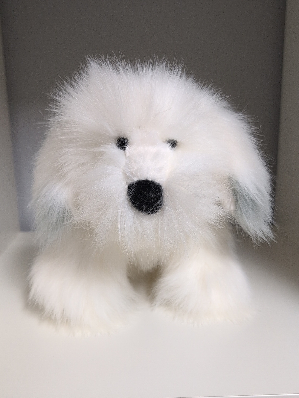 Webkinz Old English Sheepdog GANZ Y2K Puppy Dog Plush Collectible